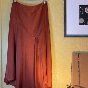 Asymmetrical Midi Skirt